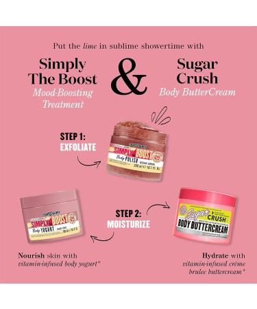 Soap & Glory Uplift Shower Gel | Refreshing Body Wash with Vitamin C & E | Grapefruit & Rhubarb Scent (500ml) - International Shipping Available - Buy Online on GoSupps.com