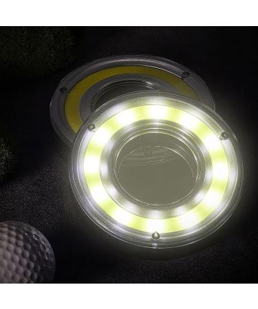 Retisee Glow Golf Hole Lights Set - 4 Pcs LED Glowing Golf Hole, Putting Green Flags, Poles, Light Up Cups for Night Play - Buy Online on GoSupps.com