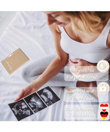 MAHEWA Premium Handmade Beige Mother Pass Cover | Felt Fabric Protection for German Maternity Pass - Buy Online on GoSupps.com
