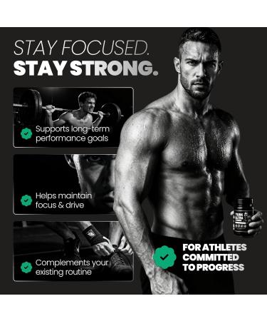 Turkesterone Supplement for Men with Tongkat Ali for Men 200:1 (60 Capsules) - Longjack Supplement 1% Eurycomanone - Apigenin-Ajuga Trukestanica Muscle Builder for Optimized Performance & Workout - Buy Online on GoSupps.com