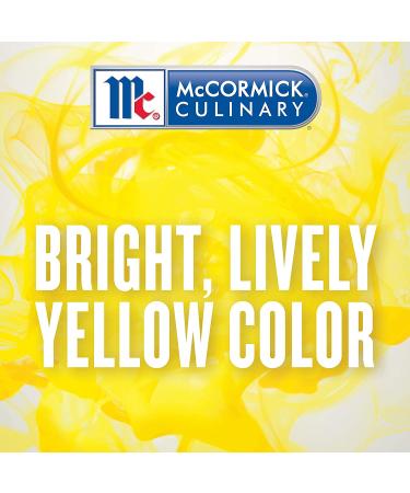 McCormick Culinary Egg Shade Yellow Food Coloring 16 fl oz - Vibrant Yellow Dye for Frostings, Icings, Cheese Dishes - 1 Bottle - Buy Online on GoSupps.com