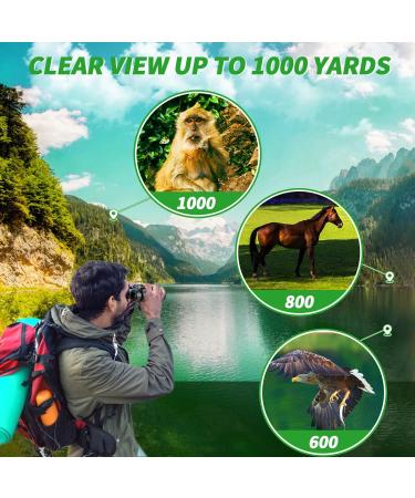 JIPNO High Powered Monocular-Telescope for Adults and Kids with Smartphone Adapter  Dust-Proof BAK4 Prism Monocular with Clear Low Light Vision for Hunting/Target Shooting/Stargazing/Camping/Traveling 12x50 - Buy Online on GoSupps.com