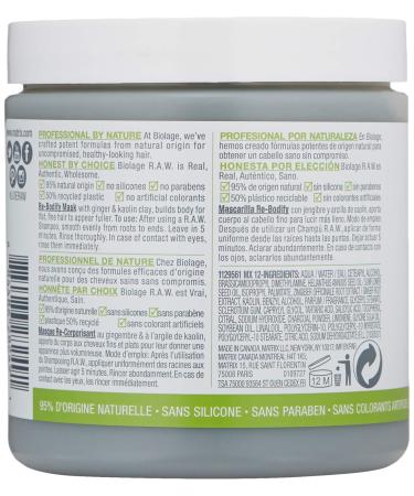 Matrix Biolage RAW Re-Bodify Clay Mask 400ml - Nourishing Hair Care for All Hair Types | International Shipping Available - Buy Online on GoSupps.com