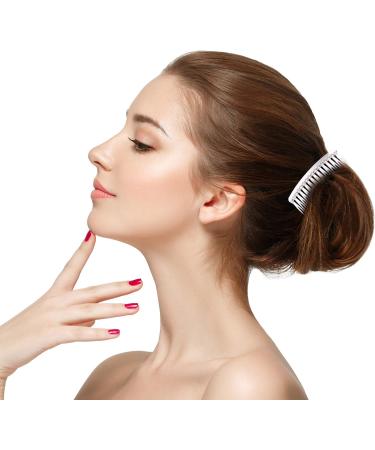 Provone 8pcs Vintage Hair Combs Plastic Side Hair Combs With 16 Teeth for Fine Hair Accessory for Women Girls (White) - Buy Online on GoSupps.com