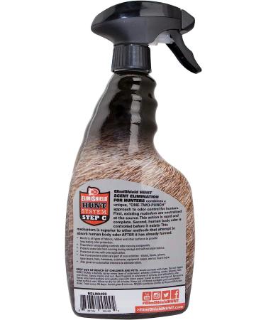 Elimishield HUNT Scent Elimination Field Spray - Scent Free Formula - Buy Online on GoSupps.com