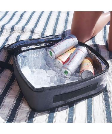 THURSO SURF Paddle Board Accessories Cooler Deck Bag - Insulated Water-Resistant Portable 10 Can Carbon - SUP Stand Up Paddleboard Mesh Top Pocket - Buy Online on GoSupps.com
