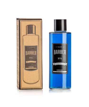 Marmara Barber Cologne - Best Choice of Modern Barbers and Traditional Shaving Fans (No 2 Blue, 500ml x 1 Bottle) No 2 Blue (Bottle) 16.9 Fl Oz (Pack of 1)