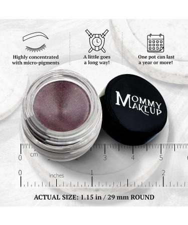 Mommy Makeup Stay Put Gel Eyeliner | Waterproof Smudge Proof Long Wearing Cream Eyeliner | Black Orchid Metallic Black Burgundy - Buy Online on GoSupps.com
