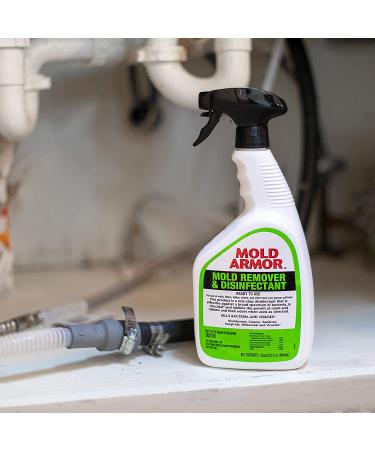 MOLD ARMOR Mold Remover & Disinfectant Cleaner, 32 oz. Spray Bottle, Inhibits Growth of Mold, Kills 99.9% of Household Bacteria and Viruses, Easy-to-Use Mildew and Mold Control Solution - Buy Online on GoSupps.com