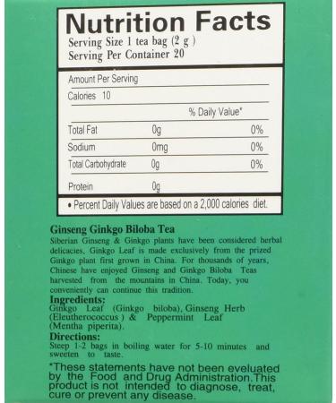 Royal King Ginseng Ginkgo Biloba Extract Oral Liquid - 300 ml (10 ml x 30 bottles) - Buy Online on GoSupps.com