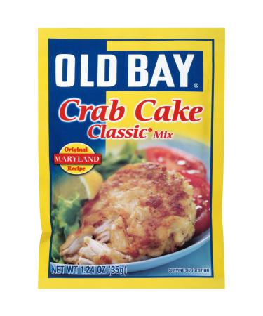 OLD BAY Classic Crab Cake Mix, 1.24 oz 1.24 Ounce (Pack of 1)