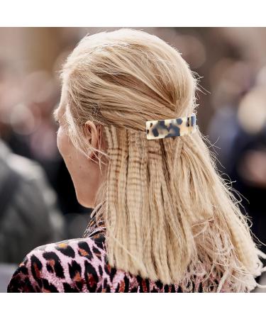 3 Pack Large French Barrettes for Thick Hair - Tortoise Hair Accessories for Women - Buy Online on GoSupps.com