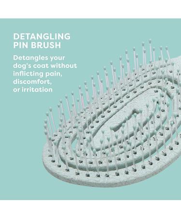 Biosilk Detangling Pin Brush for Dogs - 1 Brush | Grooming Essential - Buy Online on GoSupps.com