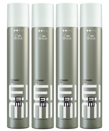 Pack of 4 Dynamic Fix EIMI Wella Professionals 45 Seconds Styler hairspray 500 ml each 1000 ml Unscented 1.5 l (pack of 4)