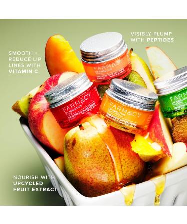 Farmacy Peptide Lip Smoothie - Baume l vres hydratant la vitamine C - Repulpe & lisse les ridules - Soin nourrissant fini ultra-brillant - Poire Kiwi (10g) - Buy Online on GoSupps.com
