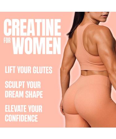 Nutrex Research Creatine for Women Booty & Beauty Peach Manago | 5g Creatine, 2g Collagen, BCAAs & Hyaluronic Acid for Glutes, Strength & Skin | Gluten Free, 30 Servings Peach Mango 13 Ounce (Pack of 1) - Buy Online on GoSupps.com