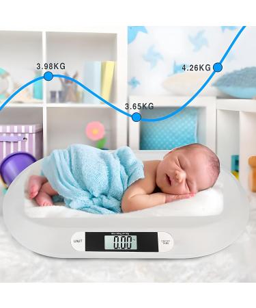 Retoo Baby Scale - Flat Digital 20kg | Accurate Infant Weight Monitoring | Breastfeeding Scale with LCD Display - Buy Online on GoSupps.com