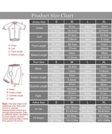 Buy Women's Breathable Fast-Drying Bicycle Jersey Set | Outdoor Short-Sleeved Cycling Shirt & 3D Gel Padded Shorts in Green Lemon - XL | International Shipping Available - Buy Online on GoSupps.com