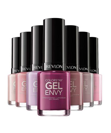 Revlon ColorStay Gel Envy Nail Polish - 400 Royal Flush - Chip Resistant Longwear Formula - 0.4 Fl Oz - Buy Online on GoSupps.com