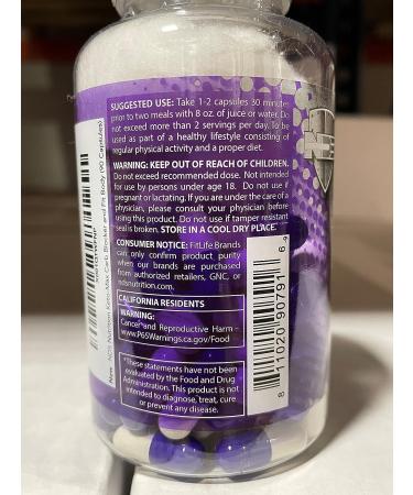 NDS Nutrition Keto-Max: Chromium Dietary Supplement for Carb & Fat Blocking - Stimulant Free Fat Burner for a Toned Body - 90 Capsules - Buy Online on GoSupps.com