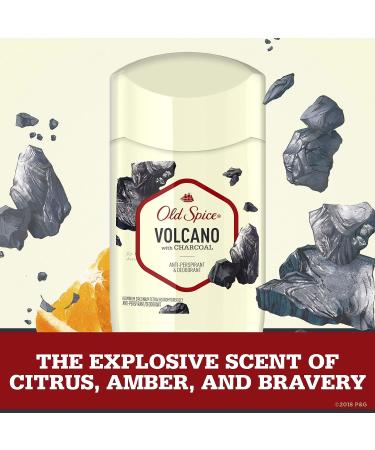 Old Spice Volcano Charcoal Scent Men's Antiperspirant Deodorant 2.6 oz - Buy Online on GoSupps.com