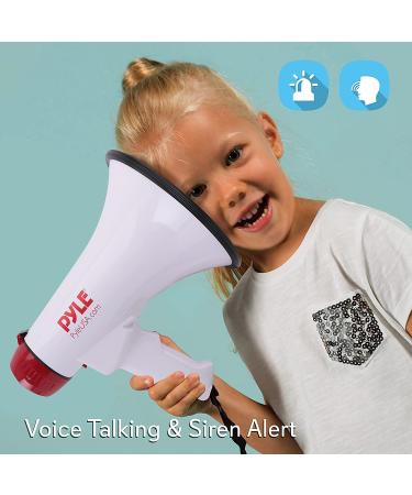 Pyle Megaphone Speaker PA Bullhorn - Powerful Sound Projection for Events and Crowd Control - Buy Online on GoSupps.com