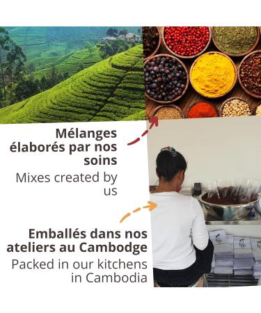 Khla - Organic Curry Trio Box - Yellow Curry Black Curry & Detox Green Curry - Powder Tubes 3x 100g - Gift Idea Box - - Buy Online on GoSupps.com