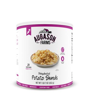 Augason Farms Dehydrated Potato Shreds 1 lb 7 oz No. 10 Can (pack of 1)