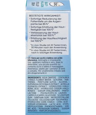 Balea S rum Beauty Hyaluron Eye & Lip 15 ml - Buy Online on GoSupps.com