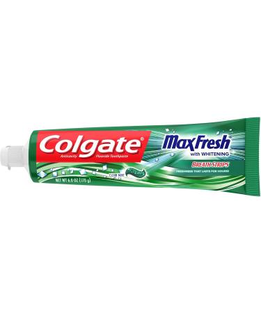 Buy Colgate Max Fresh Toothpaste with Mini Breath Strips - Clean Mint 6 oz | International Shipping - Buy Online on GoSupps.com