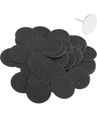 Electric Callus Remover Sandpaper Discs Pedicure Tool Set for Smooth Feet Skin Care Sandpaper Replacement Accessory with Shaft Discs Nail Sanding disc Dead Skin Remover feet ( 35mm) 35mm 35mm - Buy Online on GoSupps.com