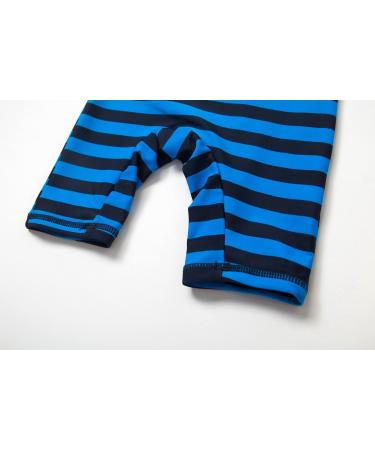 BONVERANO Baby Boys Swimsuit/Sunsuit UPF 50+ Sun Protection with Sun Hat - 3 Months (Grey Whale) - Buy Online on GoSupps.com