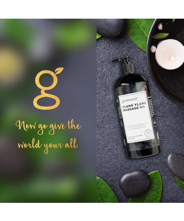 GoodMood Ylang Ylang Massage Oil - Aromatherapy & Sensual Delights for Couples - Perfect for Massage Therapy - Shop Internationally - Buy Online on GoSupps.com