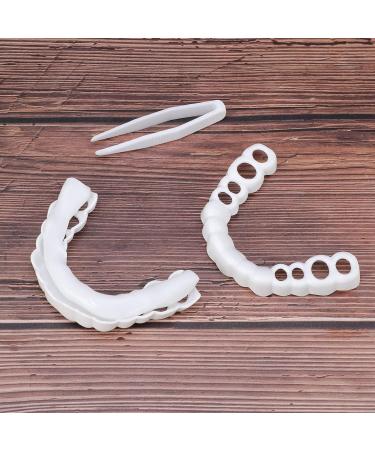 Buy Immediate Veneer Prostheses | Fake Teeth for a Perfect Smile | Jagged Tooth Set with Mini Tweezers - 5 Pieces for Men & Women - Buy Online on GoSupps.com