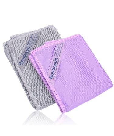 Window Cleaning Cloth & Enviro Cloth, Basic Package Window Cloth & Enviro Cloth. for Cleaning Home, car, Restaurant, bar, Hotel, and Office. Clean and leave no traces. (Grey and Purple Set) 2 Pack. Window & Enviro Cleaning Cloth