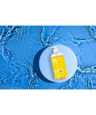 Dr. Natural 32oz Castile Soap - Unscented Yellow 32oz - Buy Online on GoSupps.com