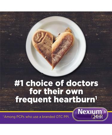 Nexium 24HR Heartburn Relief Capsules with Esomeprazole Magnesium - 42 Count Pack - Buy Online on GoSupps.com