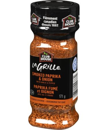 Club House La Grille Grilling Made Easy Smoked Paprika & Onion with Garlic & Pepper All Purpose Seasoning 171g - Buy Online on GoSupps.com