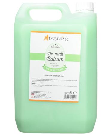 DezynaDog Magic Formula De-Matt Balsam Detangling Pet Conditioner 5 Litre 5 l (Pack of 1)
