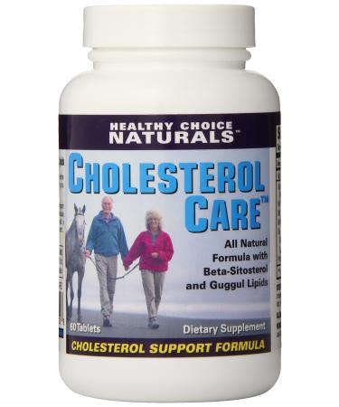Healthy Choice Naturals Cholesterol Care Supplement  All Natural Formula (3 bottles/180 Tablets)