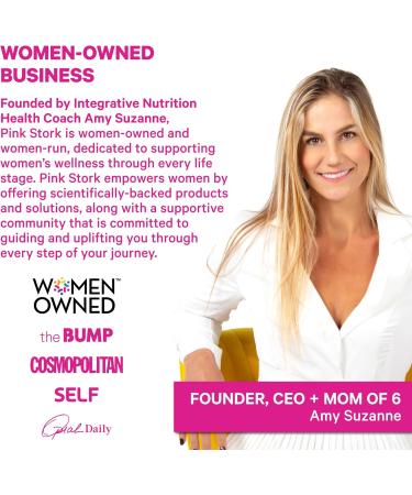 Pink Stork Creatine Monohydrate for Women | Micronized Creatine Powder | 5g Unflavored | Supports Muscles Energy Cognitive Function | Clean Alternative to Pills or Gummies | 30 Servings - Buy Online on GoSupps.com