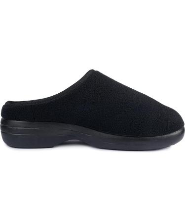 Comfort Slip-On Loafers for Men & Women - Stretch Diabetic Shoe for Foot Pain Relief - Orthopedic Slippers Wide Fit Black - Sizes 14.5W/11.5M - Buy Online on GoSupps.com