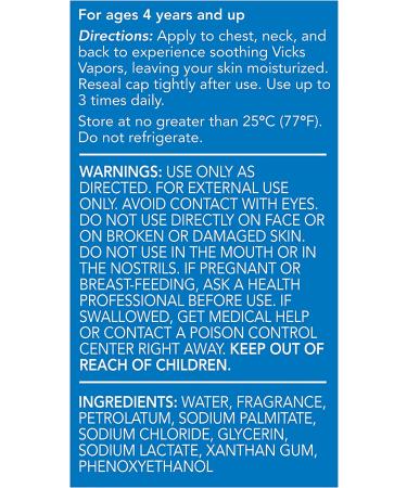 Vicks VapoStick Solid Balm Twin Pack - 1.25 oz Each - Soothing Vapors - No Mess Formula - Buy Online on GoSupps.com