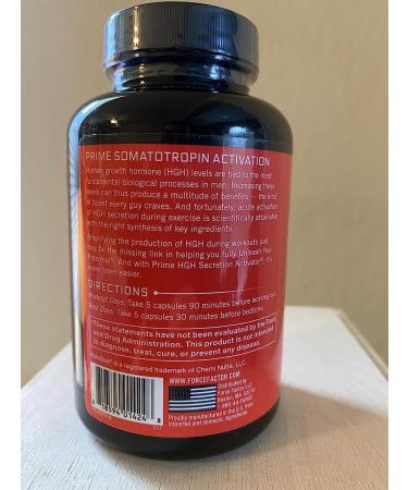 Force Factor Prime HGH Activator Supplement for Men - 150 Capsules - Buy Online on GoSupps.com