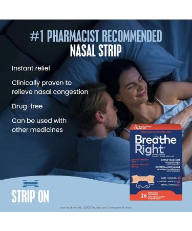 Breathe Right Extra Tan 26ct - Buy Online on GoSupps.com