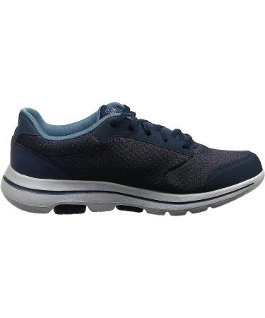 Skechers Men's GoWalk 5 Demitasse Navy Sneaker 10.5 - Comfort and Style - Buy Online on GoSupps.com