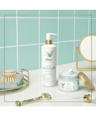 Dove Body Love Body Scrub for rough bumpy skin Exfoliate Away body scrub with AHAs for silky smooth skin 340 g - Buy Online on GoSupps.com