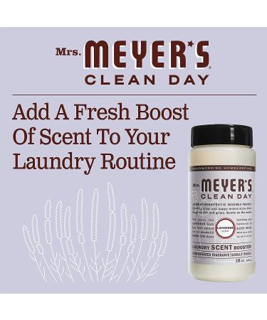 Mrs. Meyer's Clean Day Laundry Scent Booster - Lavender Scent 18 oz - Enhance Your Laundry with this Scent Booster - For use with Liquid Detergent or Pods - Buy Online on GoSupps.com