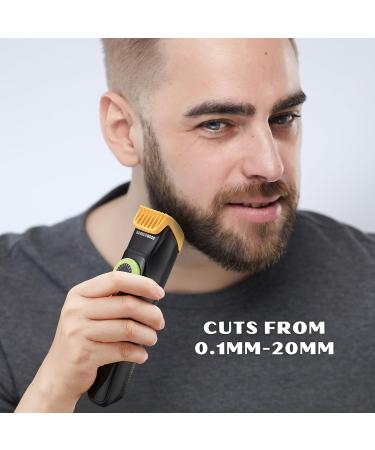 Barberboss Beard Trimmer Men & Hair Clippers Men Waterproof Trimmer for Men Mens Grooming Kits Hair Trimmer Men Nose Trimmer Men - Buy Online on GoSupps.com