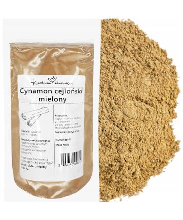 Cannelle de Ceylan moulue naturelle | Ar me doux et raffin pour cuisine et p tisserie 100 Grammes KUCHNIA ZDROWIA 100g